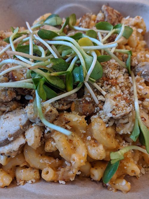 Mushroom Mac & cheese at Fox & Fig in Savannah