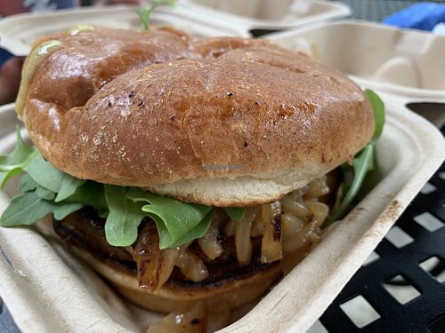 Fox Burger  at Fox & Fig in Savannah