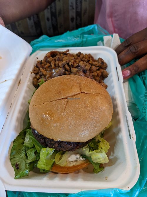 Smokestacker with chicken fries at Murray Hillbilly in Jacksonville
