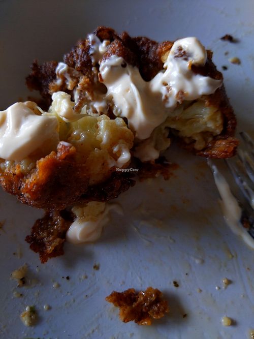 Cauliflower nuggets with special sauce at Murray Hillbilly in Jacksonville