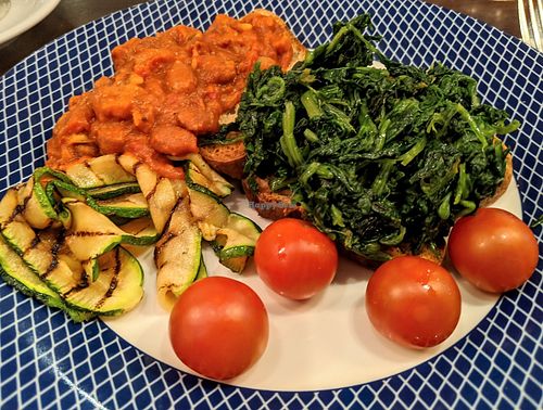 Vegan and gluten free at Carluccio's in Cobham