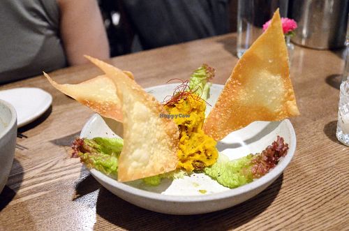 Kabocha pumpkin salad at Necco in West Los Angeles