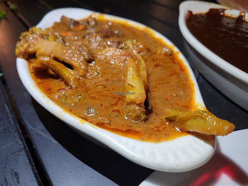 Vegan curry at Shamshiri Grill in West Los Angeles