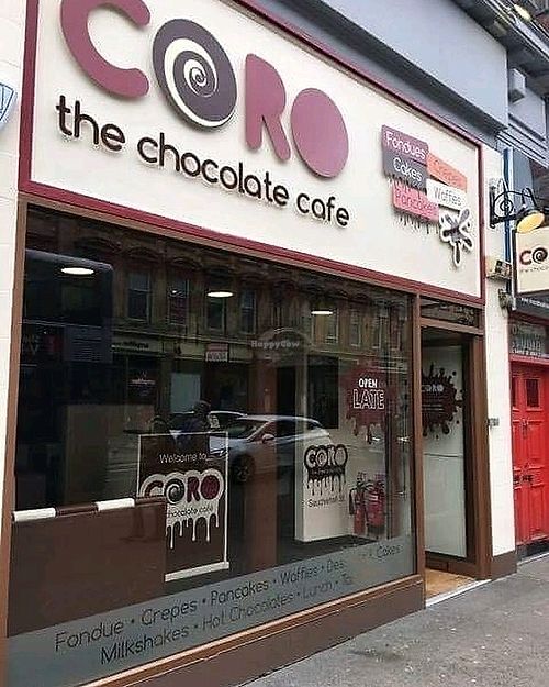 here you go at Coro the Chocolate Cafe in Glasgow