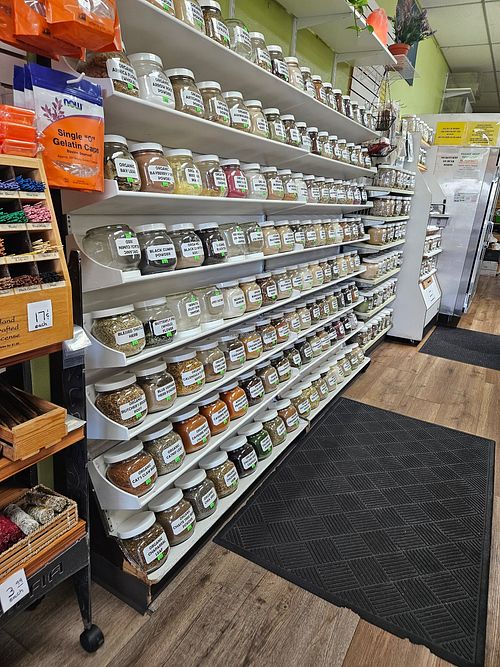 Bulk aisle at Stay Healthy in Las Vegas