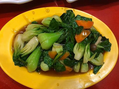 stir fried vegetables at Hometown Kitchen in West Singapore