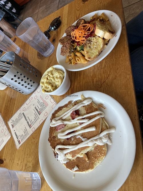 Strawberry Shortcake Pancake   at Vertical Diner in Salt Lake City