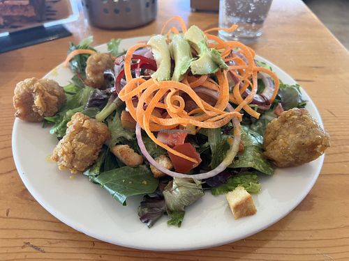 Inferno chicken Caesar salad  at Vertical Diner in Salt Lake City
