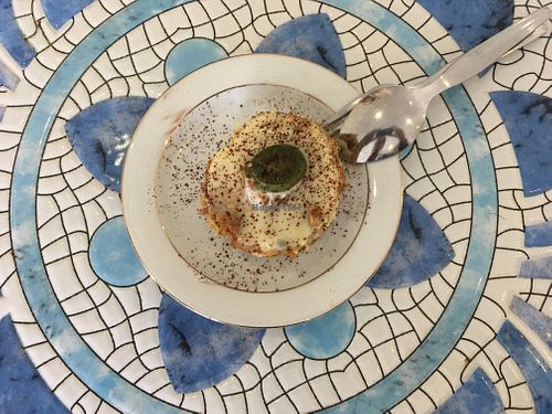 Desert of the day. at Bosque in Sintra