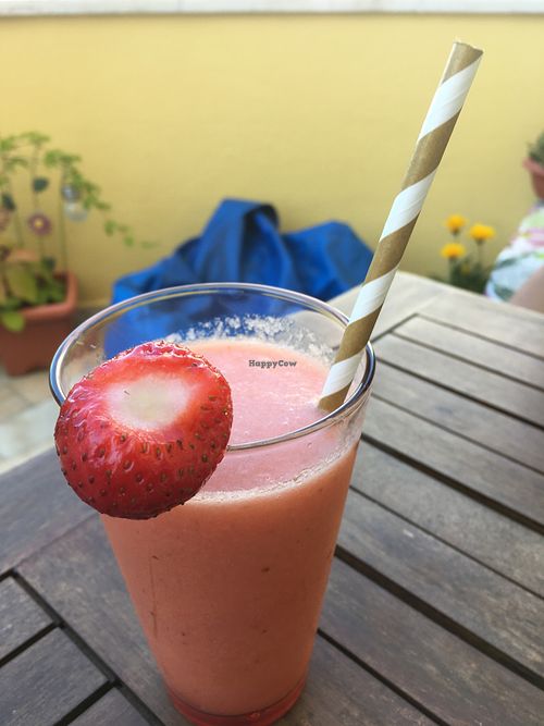 Watermelon juice at Bosque in Sintra