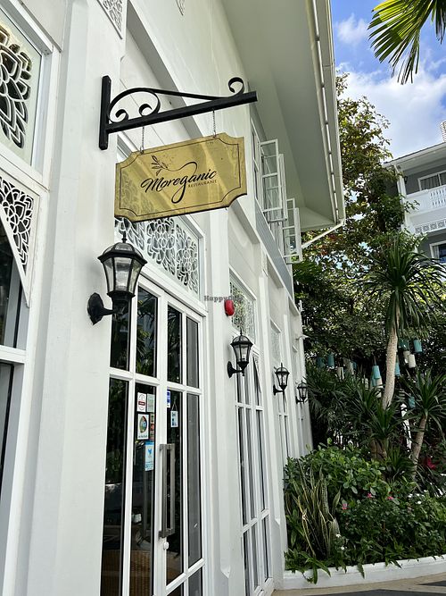 Front  at Moreganic Restaurant at Away Chiang Mai Thapae Vegan Retreat in Chiang Mai
