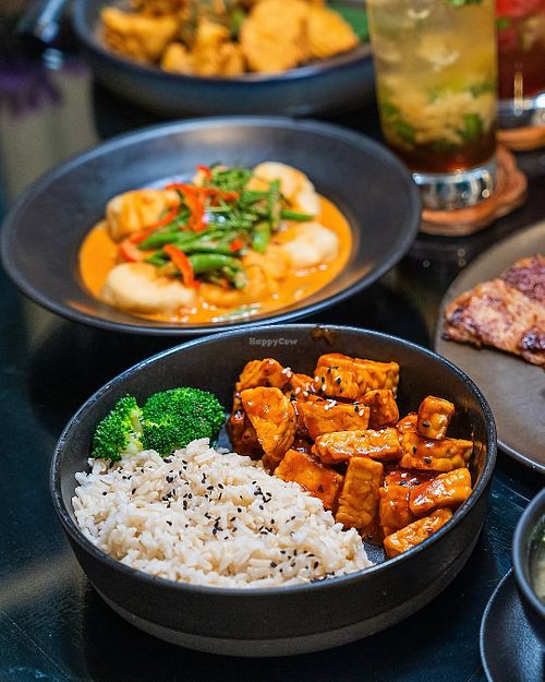 Dinner at Moreganic Restaurant at Away Chiang Mai Thapae Vegan Retreat in Chiang Mai