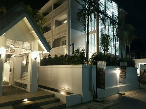 From Outside at Moreganic Restaurant at Away Chiang Mai Thapae Vegan Retreat in Chiang Mai