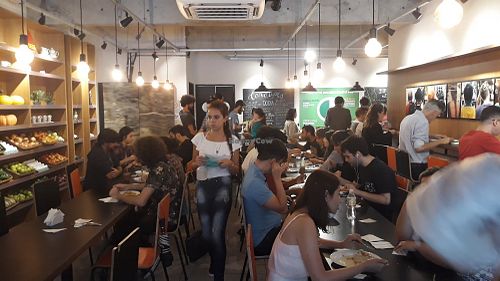 Lunch Buffet at Super Natural 2 in Sao Paulo