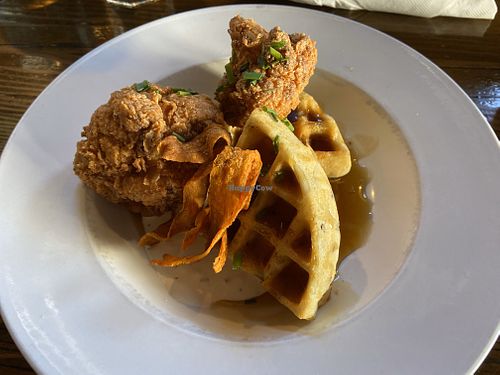 ‘Chicken’ & Waffels - bloody amazing at City O' City in Denver