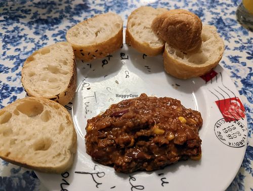 Chili sin carne at Cafe Augustin in Lindau