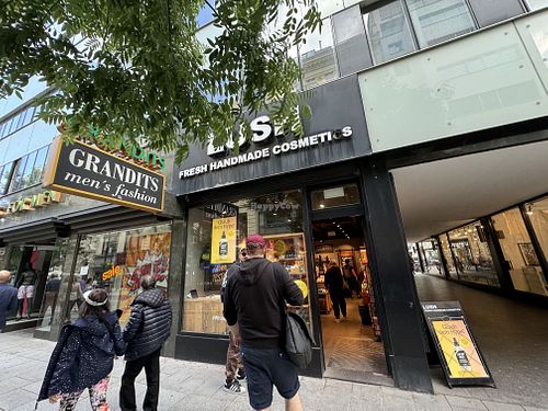store front  at LUSH - Rotenturmstr in Vienna