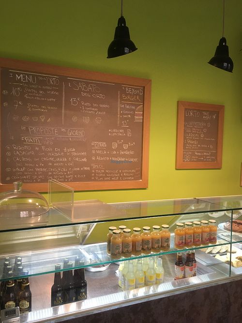 Interior at L'Orto Bistrot in Turin