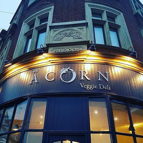 Exterior of the Deli at Acorn Pie and Mash in Leigh-on-sea