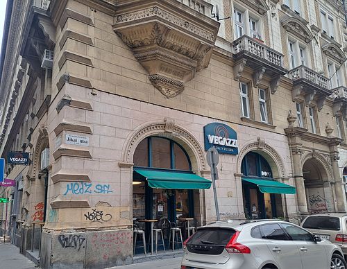 Exterior at Vegazzi Specialty Pizzeria in Budapest