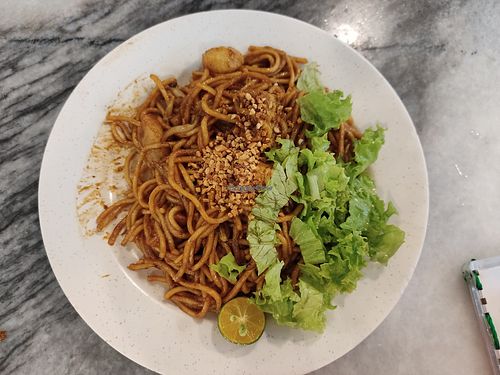 Mee goreng at Lily's Vegetarian Kitchen - Georgetown in Penang