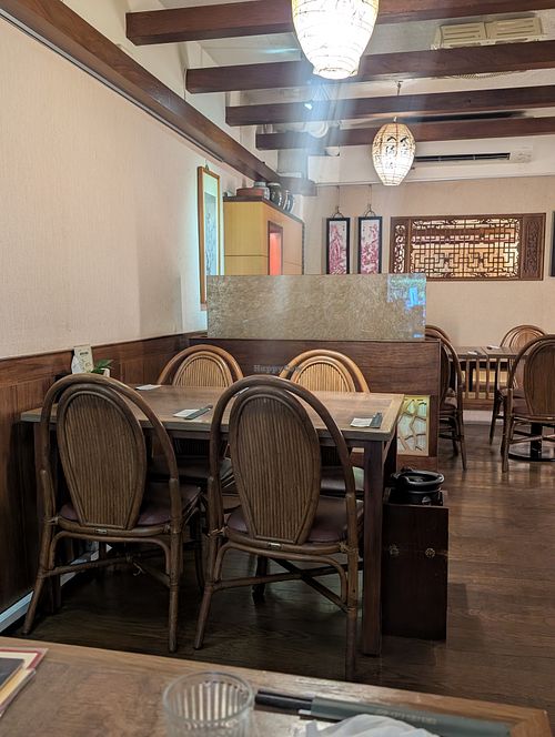Seating at Zhu Li Guan in Taipei