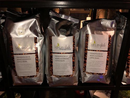coffee beans at Hans im Glück in Central Singapore