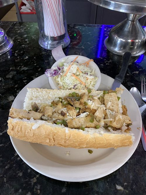 Faux Chix Philly  at Ocala's Downtown Diner in Ocala