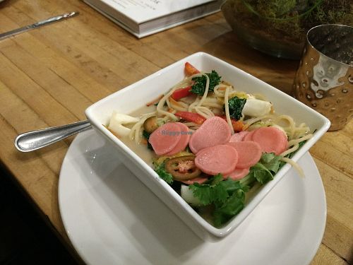 Ramen Soup at Iconik Coffee Roasters in Santa Fe