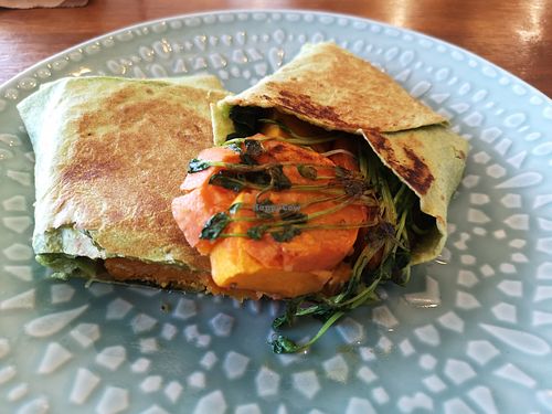 Veggie Wrap at Little Olive Leaf Cafe in Willagee