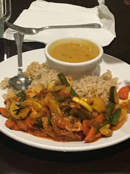 Tofu veggie stir fry!  at Himalayan Kabob and Curry House in Cotati