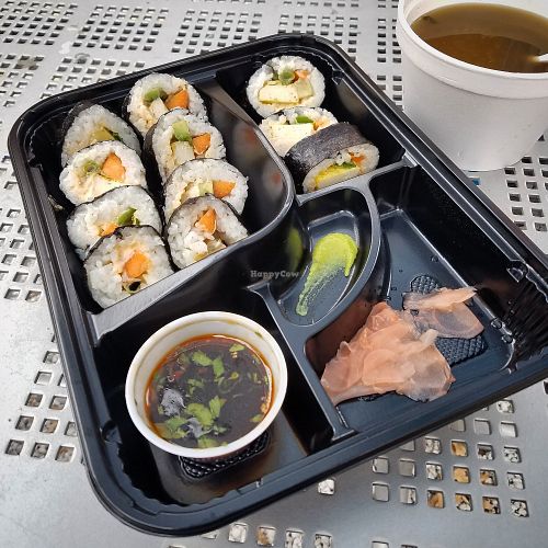 Vegan sushi! at Garden Grill in Wichita