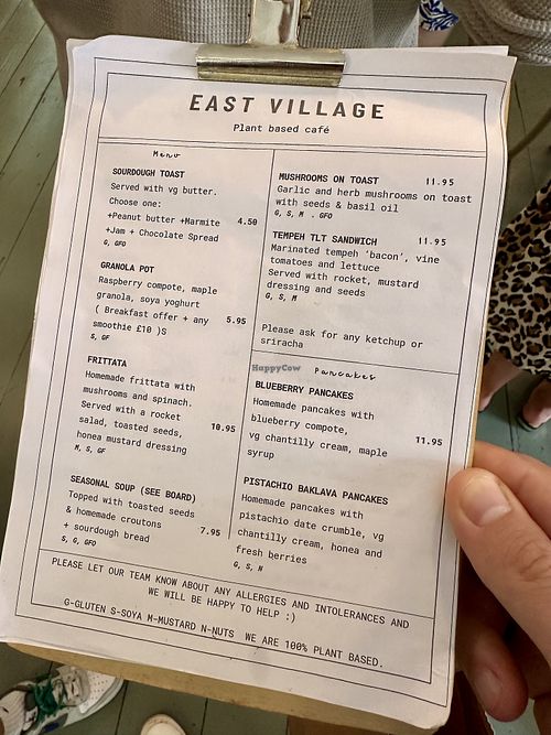   at East Village Cafe in Bristol
