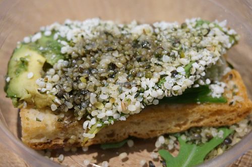 Avocado Toast w/Hemp Seeds at Wild & The Moon - Opéra in Paris