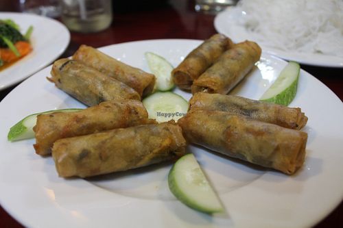 Spring rolls at Phap Hy in Nha Trang