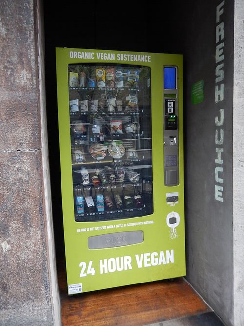 vending machine at Vegan Vending Machine in Melbourne