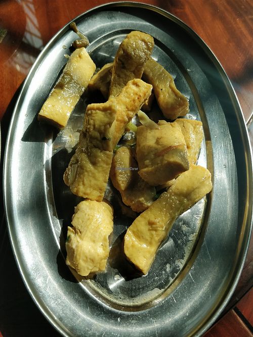 Yummy tofu at XueFeng Temple in Fuzhou