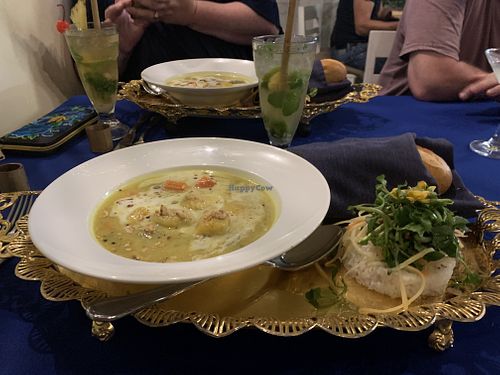 Vegan curry at Mai Jo Restaurant in Phu Quoc