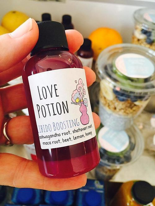 Love Potion elixir at Wild Blue in Grand Haven