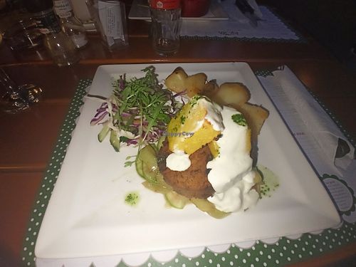 Polenta at Klopa in Sarajevo