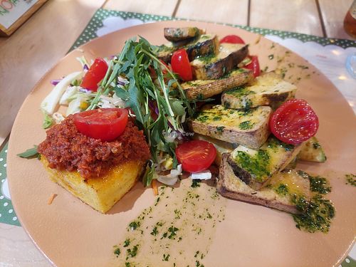 Vegan special 27 KM at Klopa in Sarajevo