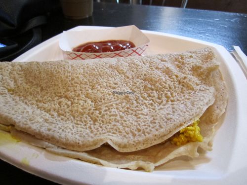 Gluten Free Breakfast Crepe. at Happy Zoe Vegan Bakery in Brooklyn