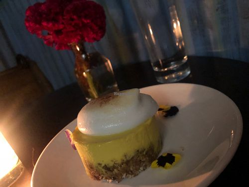 Lime merengue pie at XYST in New York City
