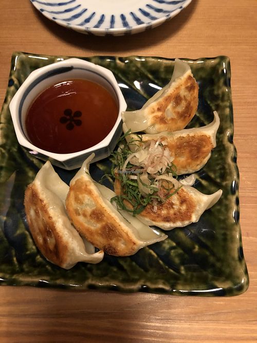 Gyoza at Pettirosso in Kyoto
