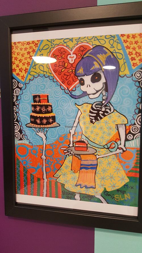 Decor at Hillgate Cakery in Stockport