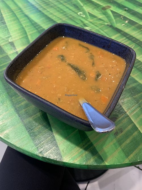 Split peas soup   at Green Point Juicery in Morristown