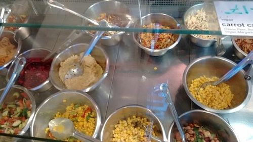 chilled filings at The Baked Potato Shop in Edinburgh