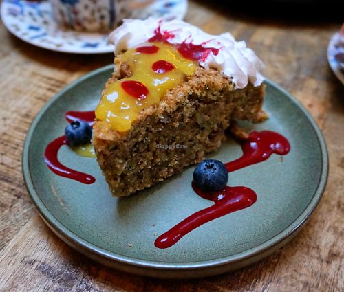 Walnut cake at Plant B in Antwerpen