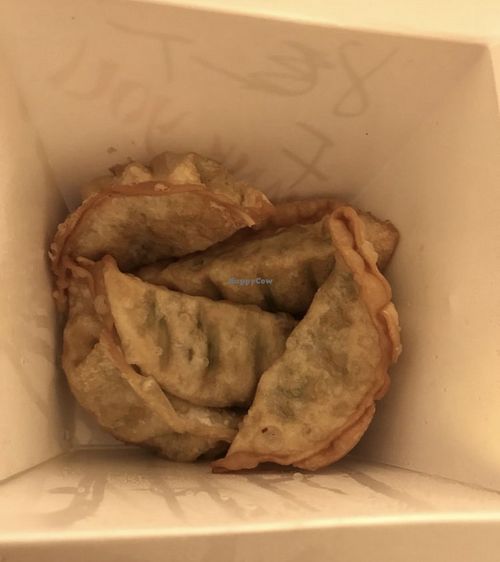 Pan fried dumplings   at Hạ Long Bay in Madison