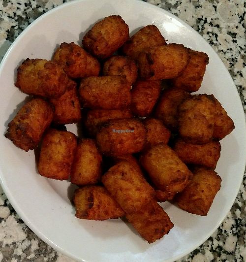 Sweet Potato Tots at Carriage Court Pizza in Crown Point